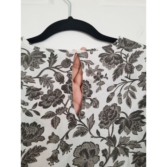 LUCKY Brand lea pintuck blouse top - Picture 10 of 11